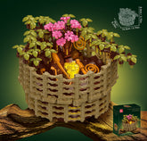 Bonsai Simulation Flower Model Assembly Living Room Desktop Ornaments Potted Plant Model Girl Gift